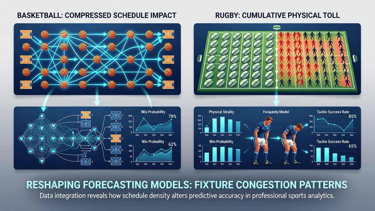 Rugby league matches under congested fixture schedules